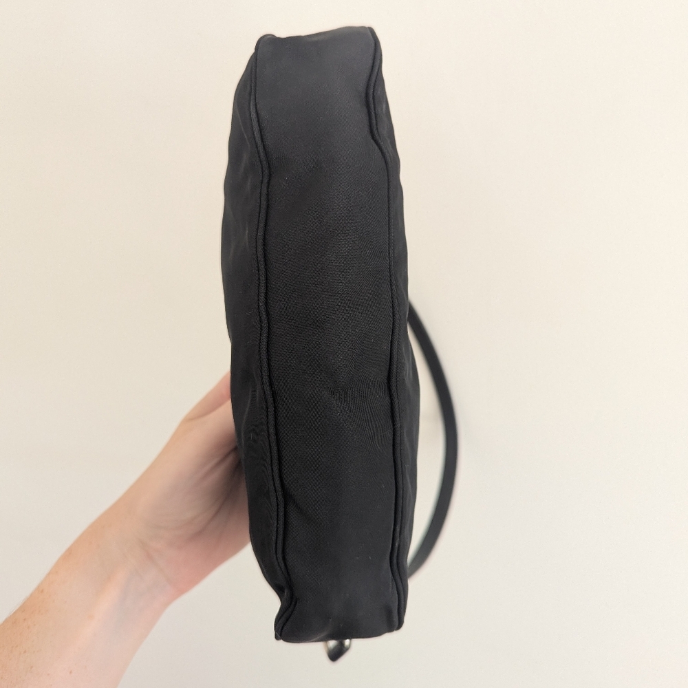 Prada Black Nylon Pochette Shoulder Bag - Picture 10 of 12